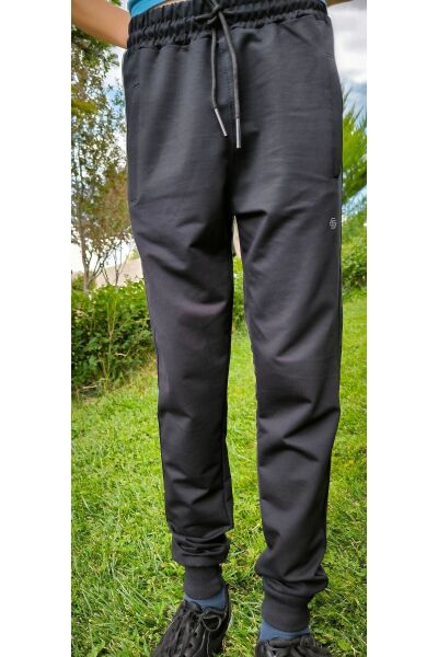 Unisex Lastikli Fermuarlı Cepli Eşofman Altı