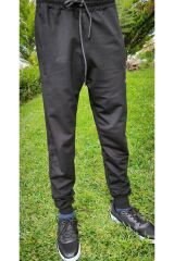 Unisex Lastikli Fermuarlı Cepli Eşofman Altı