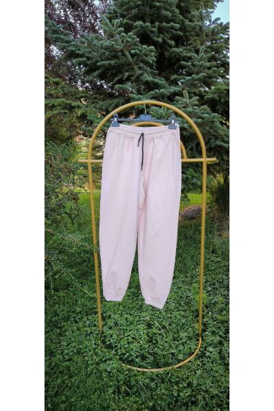 Unisex Lastikli Cepli Eşofman Altı