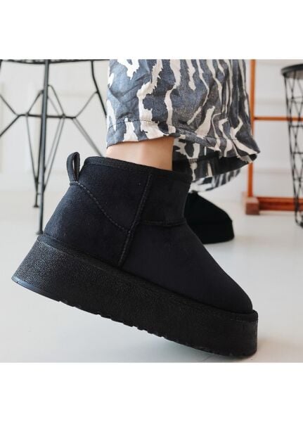 FRESCO SCARFS Siyah Süet Bot 257310