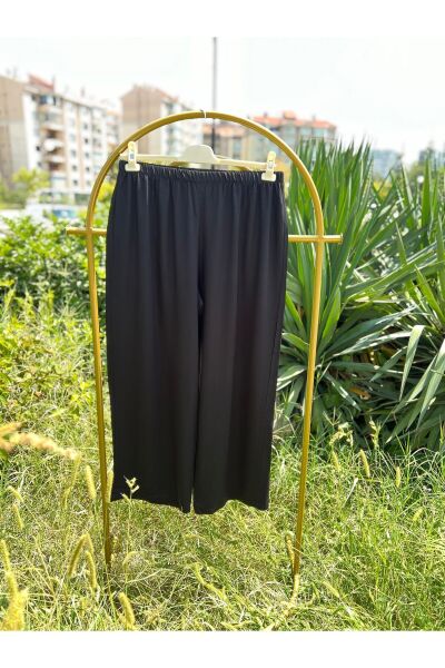 Pamuklu İnce Viskon Yazlık Kadın Pijama Pantolon