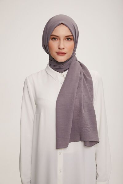 Trend Cazz Şal Kadın Tesettür Hijab FÜME