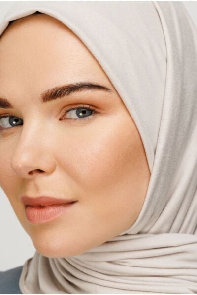 Tesettür Hijab Penye Şal Taş