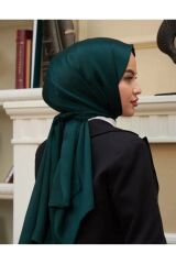Tesettür Hijab Janjan Abiye Saten Dokulu Vual İpek Şal