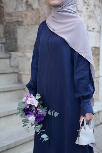 Tesettür Hijab Medine Ipeği Şal*gümüş