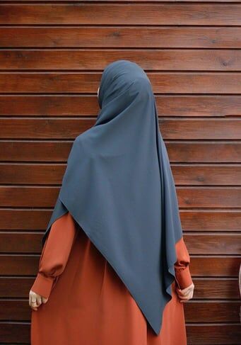 Tesettür Hijab Medine Ipeği Şal*antrasit