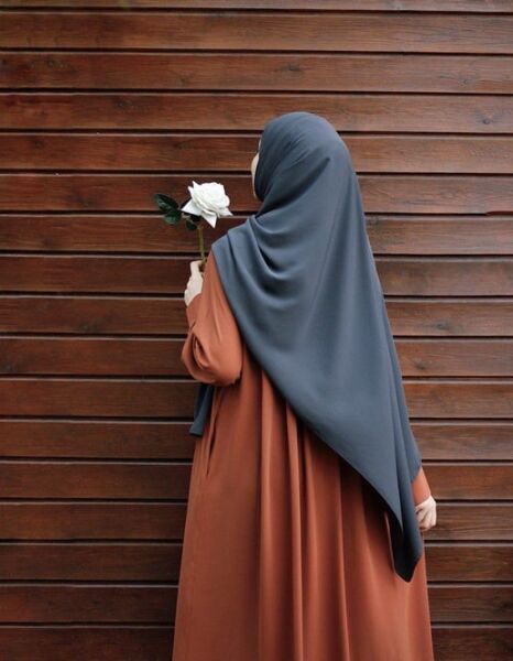 Tesettür Hijab Medine Ipeği Şal*antrasit