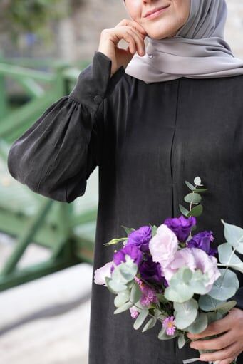 Tesettür Hijab Medine Ipeği Şal*BEJ