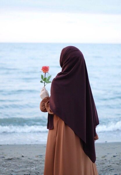 Tesettür Hijab Medine Ipeği Şal*acı Kahve