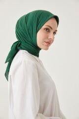 Kadın Tesettür Bambu Kraş Eşarp*zümrüt Yeşili