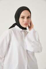 Kadın Tesettür Bambu Kraş Eşarp*siyah