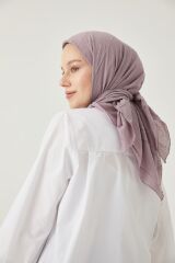Kadın Tesettür Bambu Kraş Eşarp*açık Lavanta