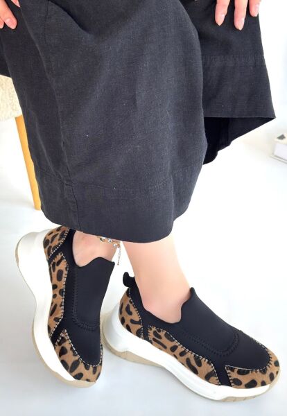 Kendy Leopar Süet Spor Ayakkabı 265093