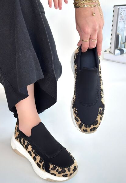 Kendy Leopar Süet Spor Ayakkabı 265093