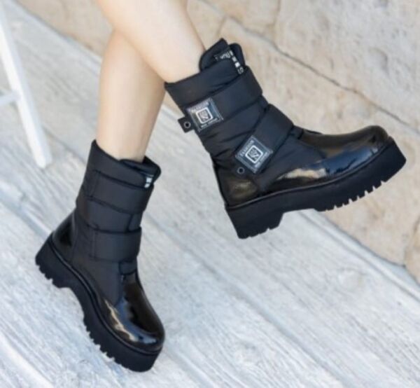 FRESCO SCARFS Siyah Rugan Kar Bot 244971