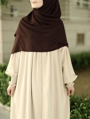 Tesettür Hijab Medine Ipeği Eşarp