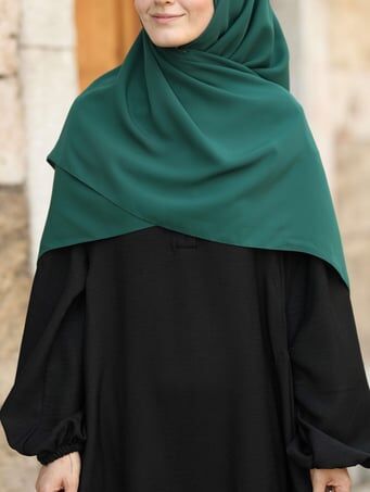 Tesettür Hijab Medine Ipeği Eşarp
